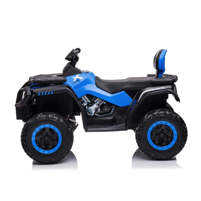 Elektrische quad voor kinderen - Rollzone S615-blue - 24 Volt - Zwart/blauw