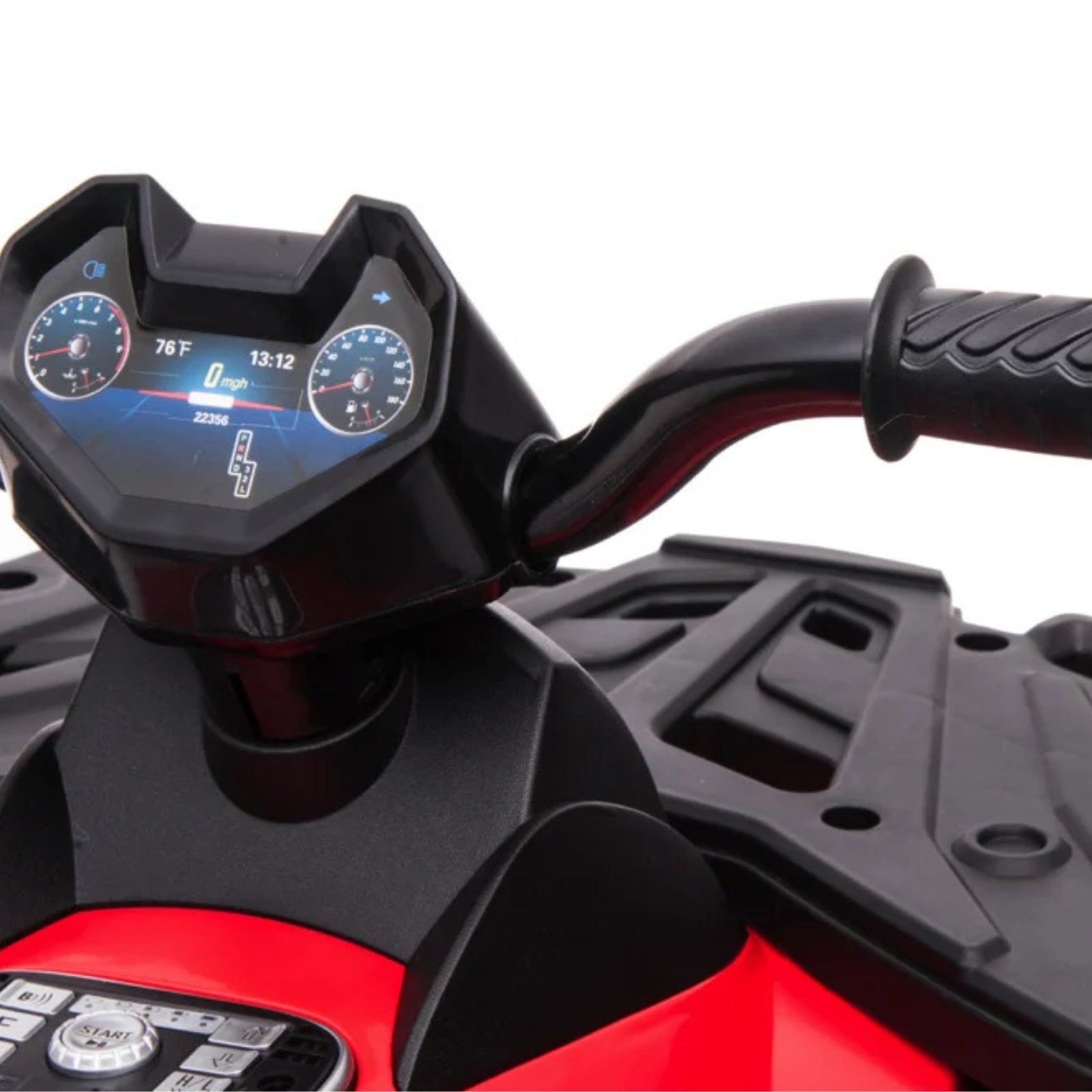 Elektrische quad voor kinderen - Rollzone S615-red - 24 Volt - Zwart/rood