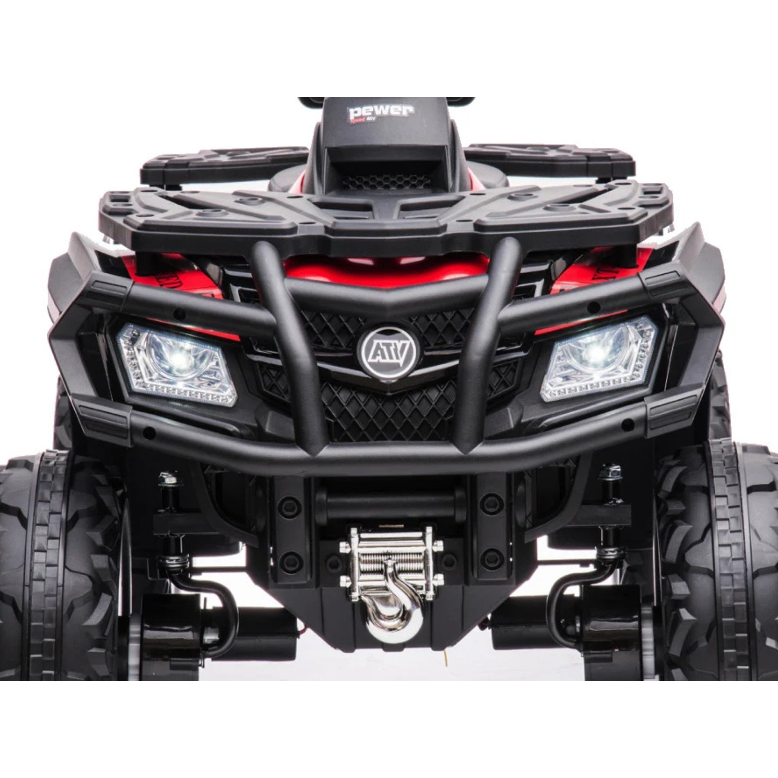 Elektrische quad voor kinderen - Rollzone S615-red - 24 Volt - Zwart/rood