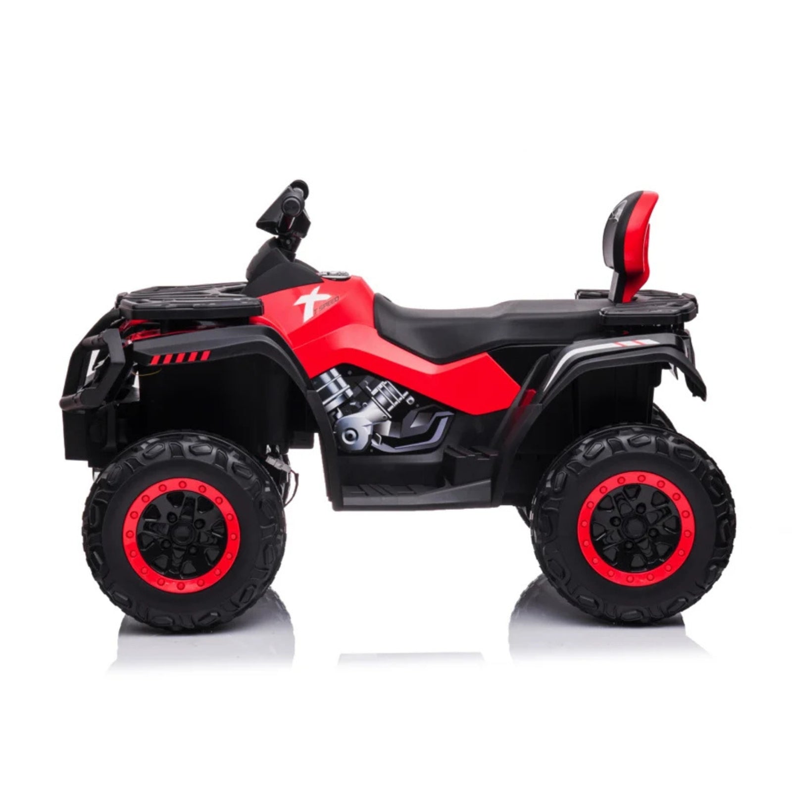 Elektrische quad voor kinderen - Rollzone S615-red - 24 Volt - Zwart/rood