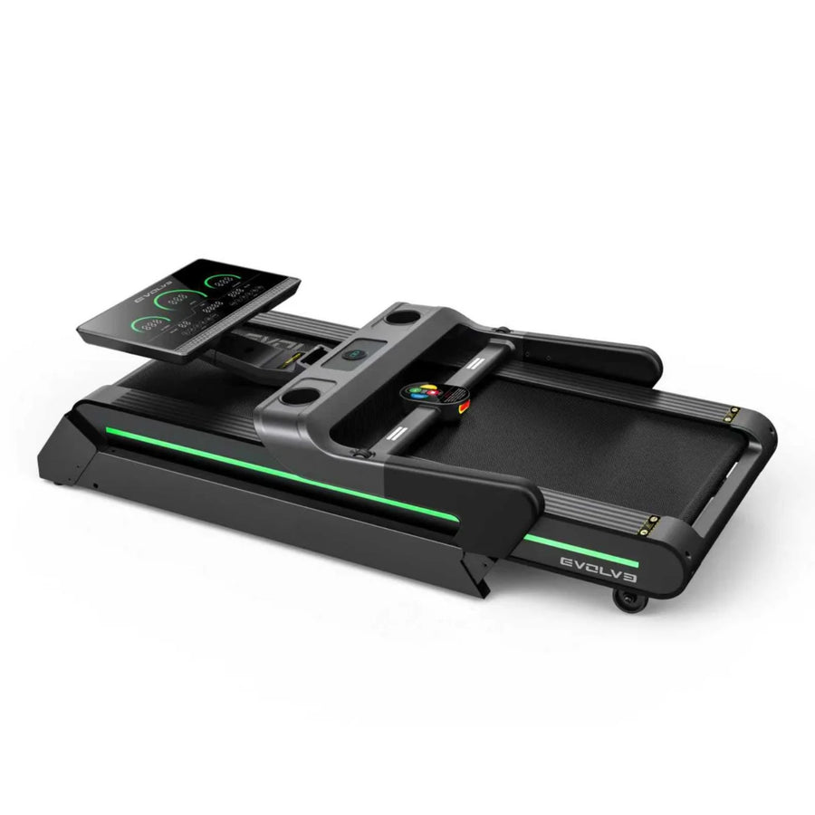 Tapis de course Evolve Fitness HT-300-LED - entièrement pliable