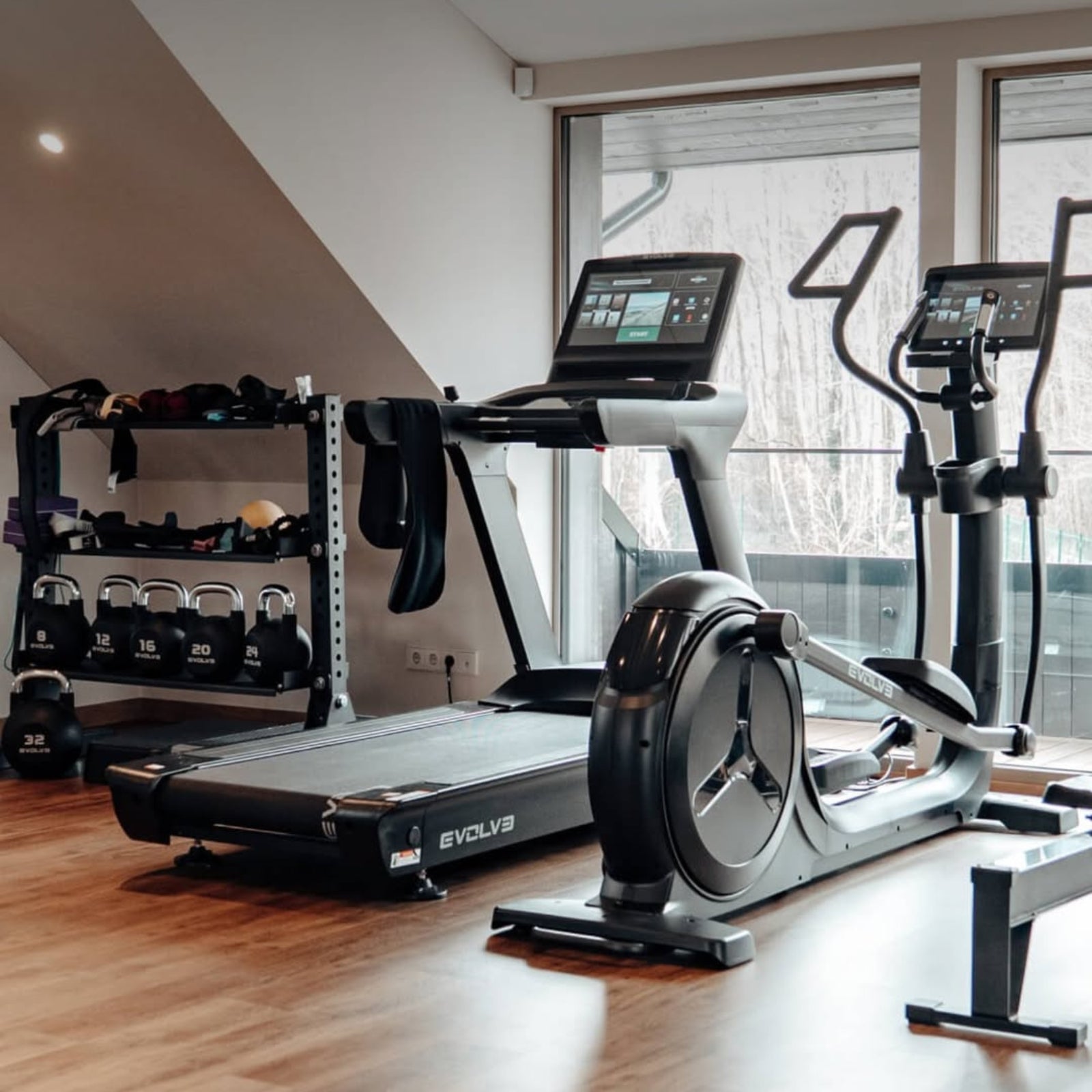 Professionele crosstrainer met luxe entertainment console - Evolve Fitness Ultra Series ET-UL-156
