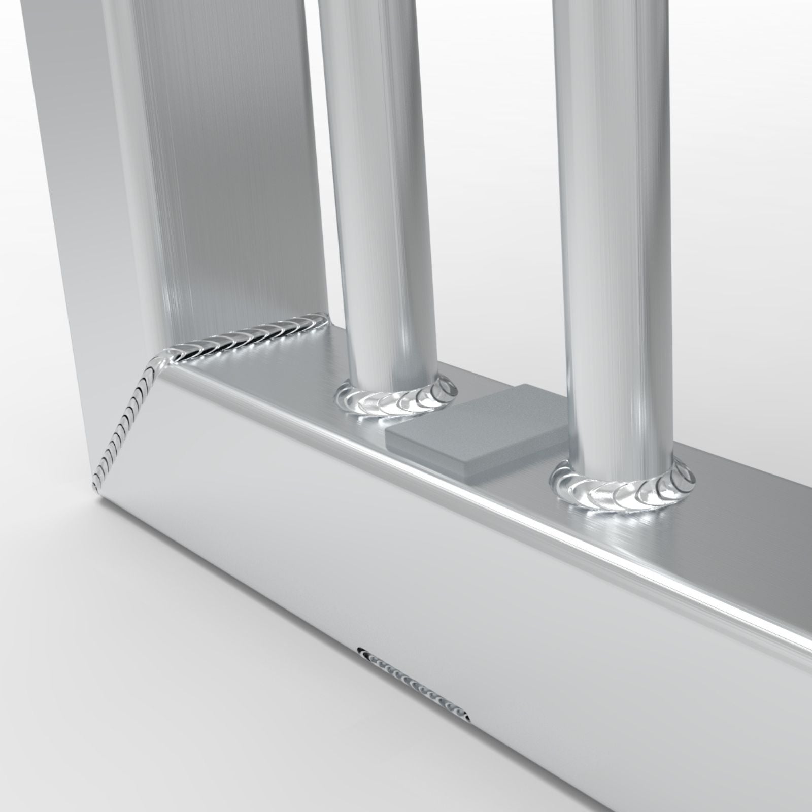 Extra groot anti-vandalisme aluminium voetbaldoel - Alusport AA300 - 5 x 2 m