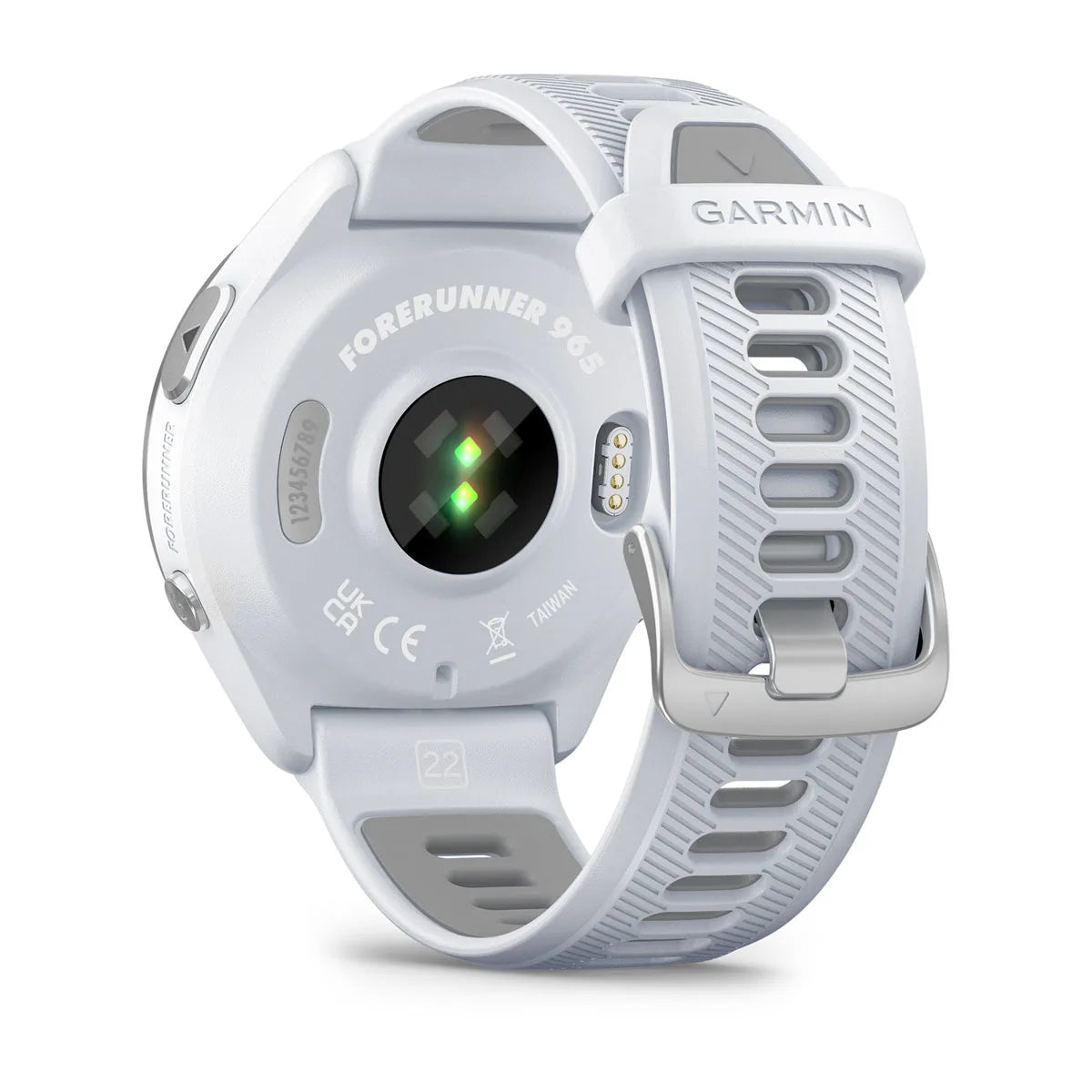 Garmin Forerunner 965 Wit - 47mm - Premium hardloop & multisport horloge