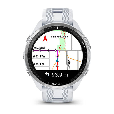 Garmin Forerunner 965 Wit - 47mm - Premium hardloop & multisport horloge