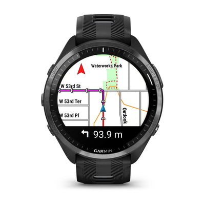 Garmin Forerunner 965 Zwart - 47mm - Premium hardloop & multisport horloge