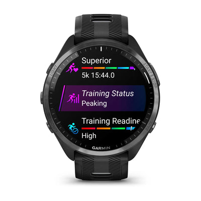 Garmin Forerunner 965 Zwart - 47mm - Premium hardloop & multisport horloge