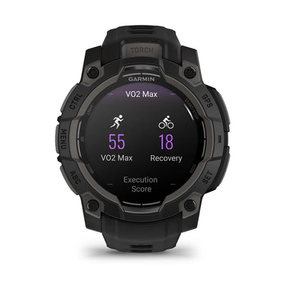 Garmin Instinct 3 AMOLED - 45 mm et 50 mm - Montre connectée robuste pour le multisport et l'aventure