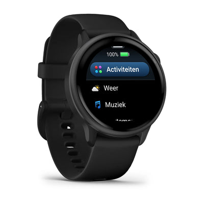 Garmin Vivoactive 6 - Montre connectée santé et fitness - Ardoise avec bracelet noir