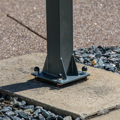 Goaliath GB54 - Basketbalstandaard in de grond verankerd - gratis Mikasa bal