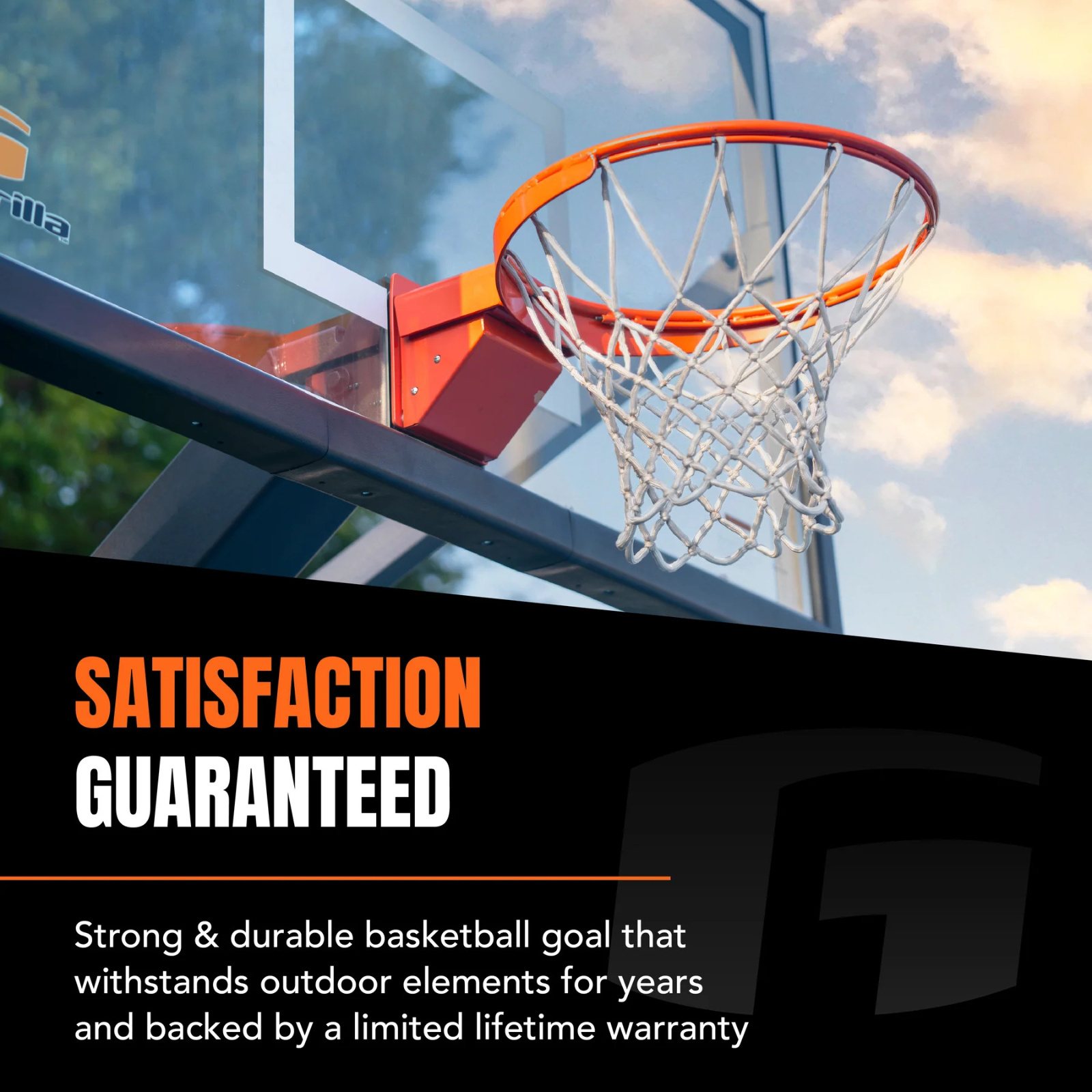 Goalrilla FH72 Fixed Height Professionele Basketbalpaal (Inground) - Gratis Mikasa bal