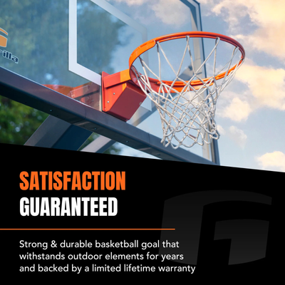 Goalrilla FH72 Fixed Height Professionele Basketbalpaal (Inground) - Gratis Mikasa bal