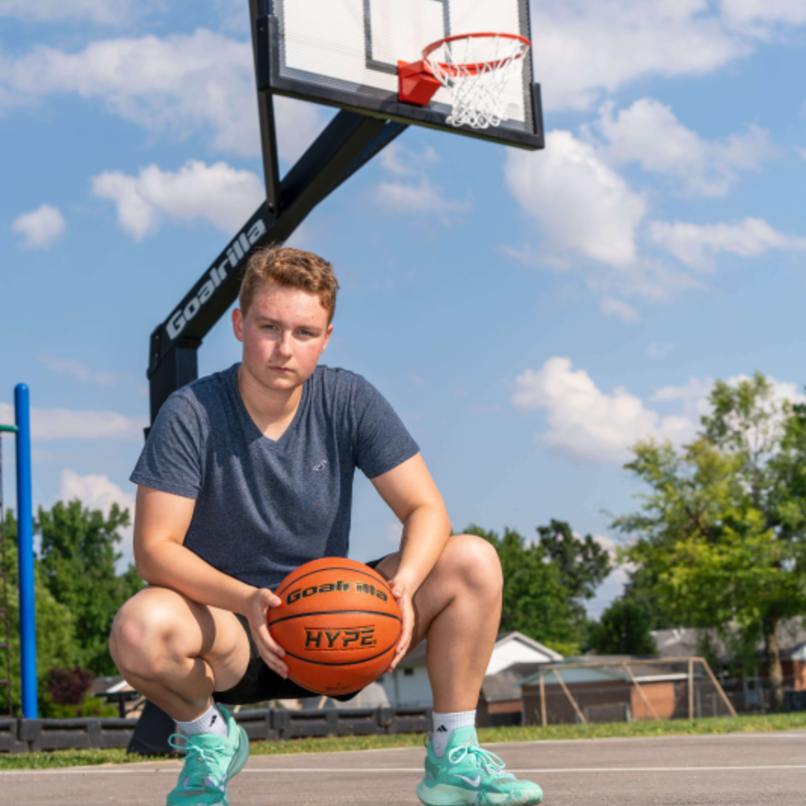 Goalrilla FH72 Fixed Height Professionele Basketbalpaal (Inground) - Gratis Mikasa bal