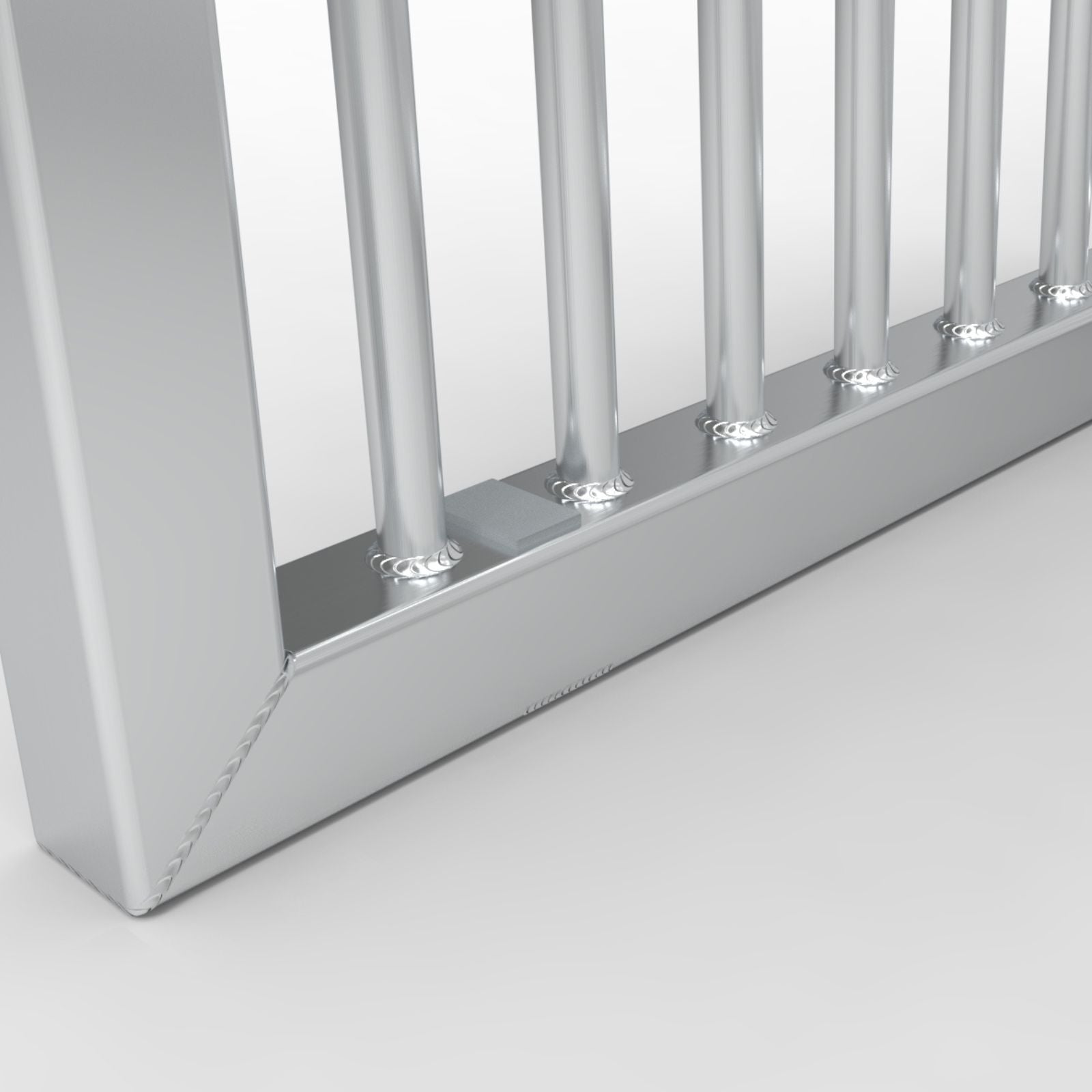 Groot anti-vandalisme aluminium voetbaldoel - Alusport AA300 - 3 x 2 m