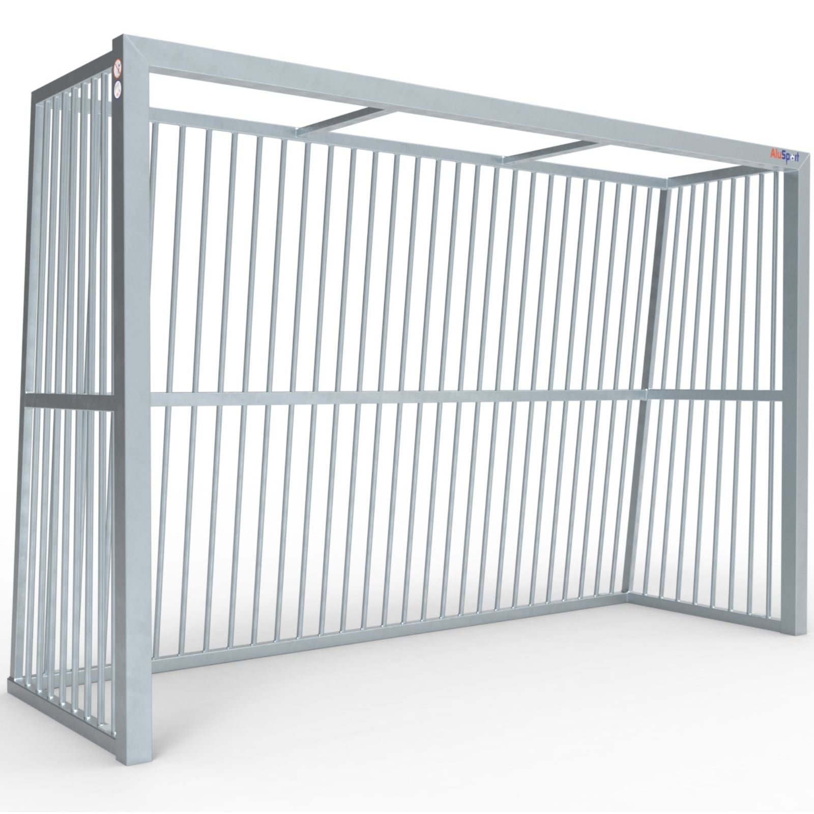 Groot anti-vandalisme stalen voetbaldoel - Alusport AS300 - 3 x 2 m