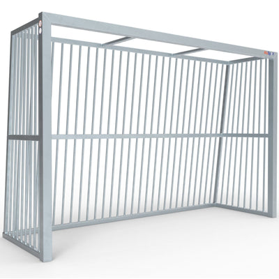 Groot anti-vandalisme stalen voetbaldoel - Alusport AS300 - 3 x 2 m