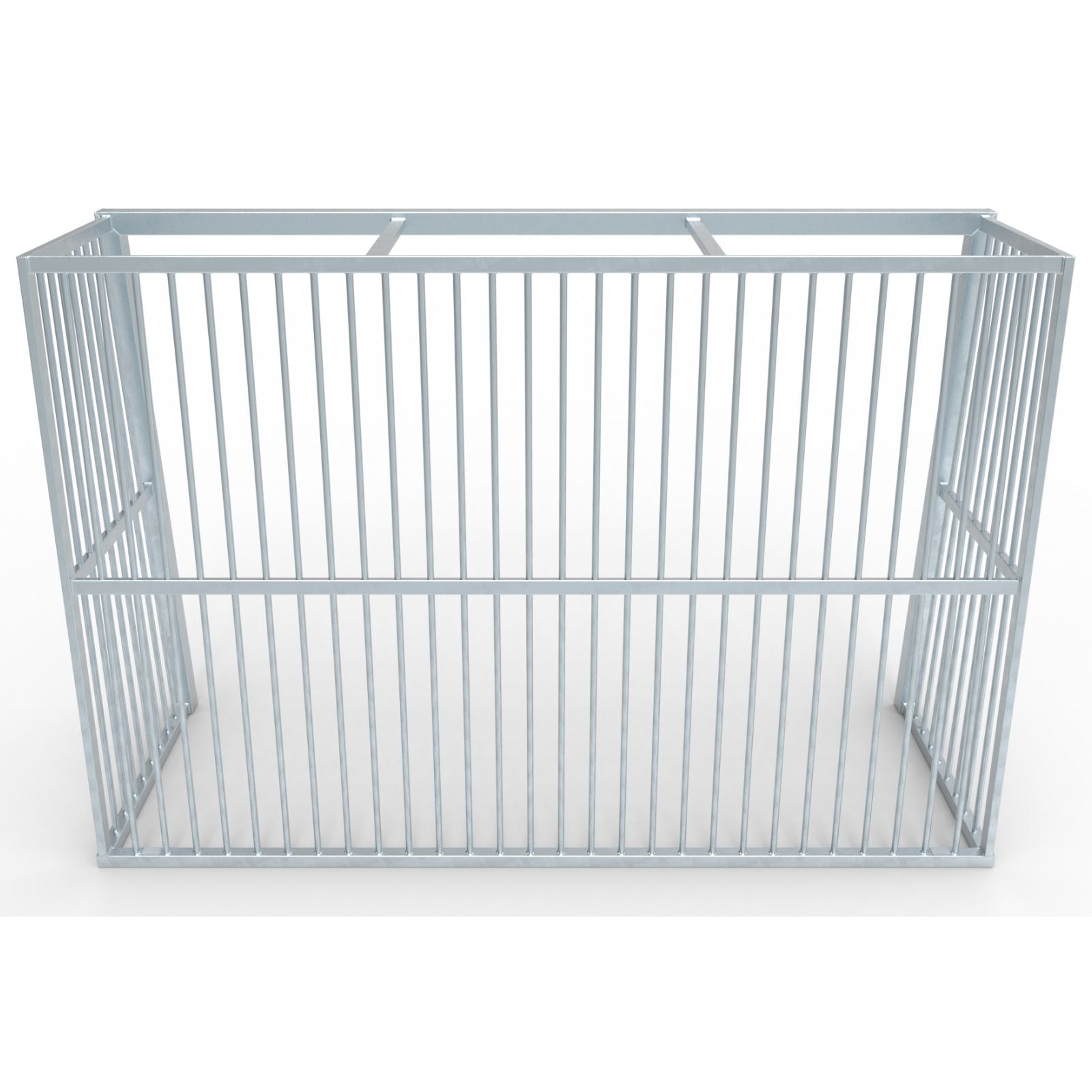 Groot anti-vandalisme stalen voetbaldoel - Alusport AS300 - 3 x 2 m