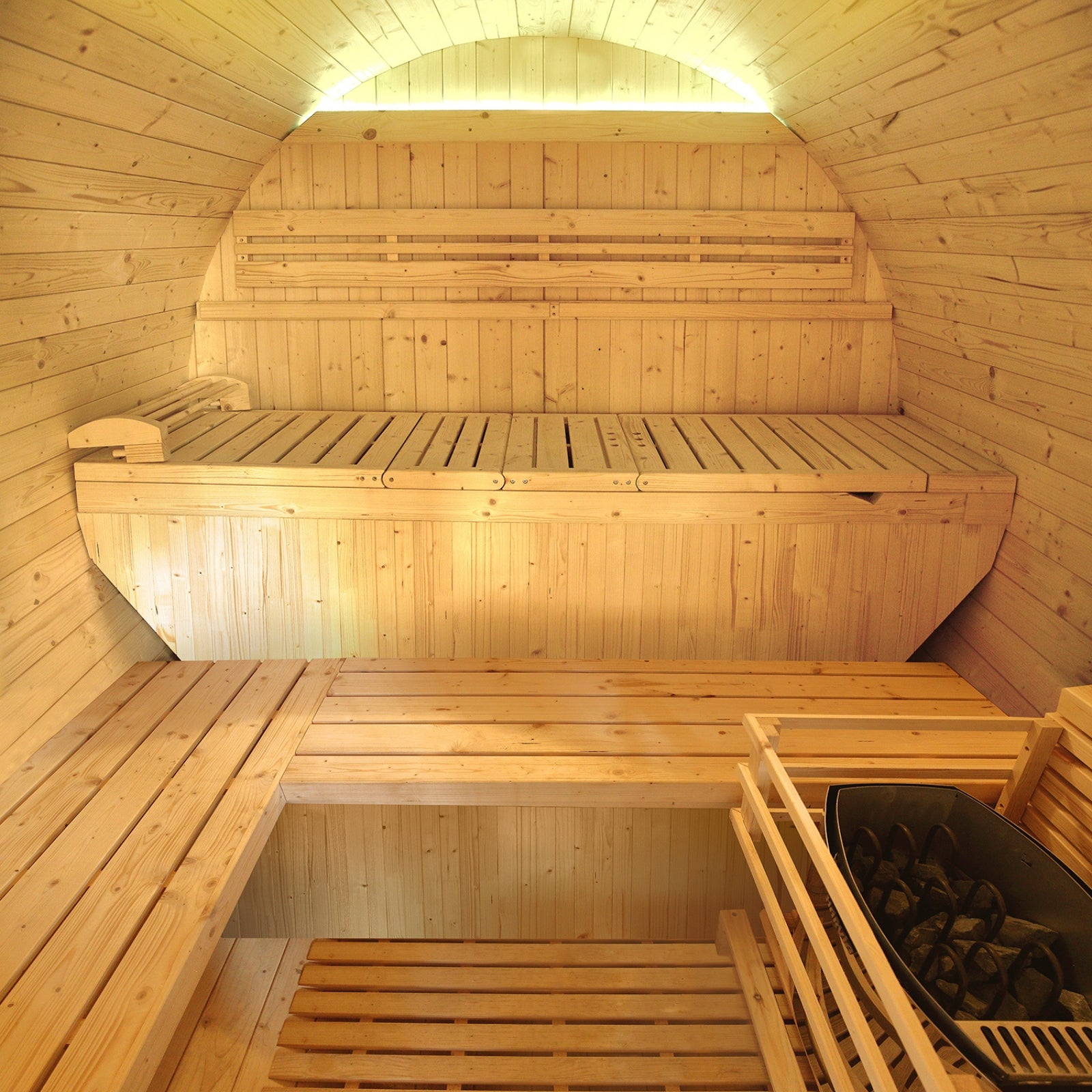 Sauna extérieur pour 6 personnes - Holl's Gaia Luna