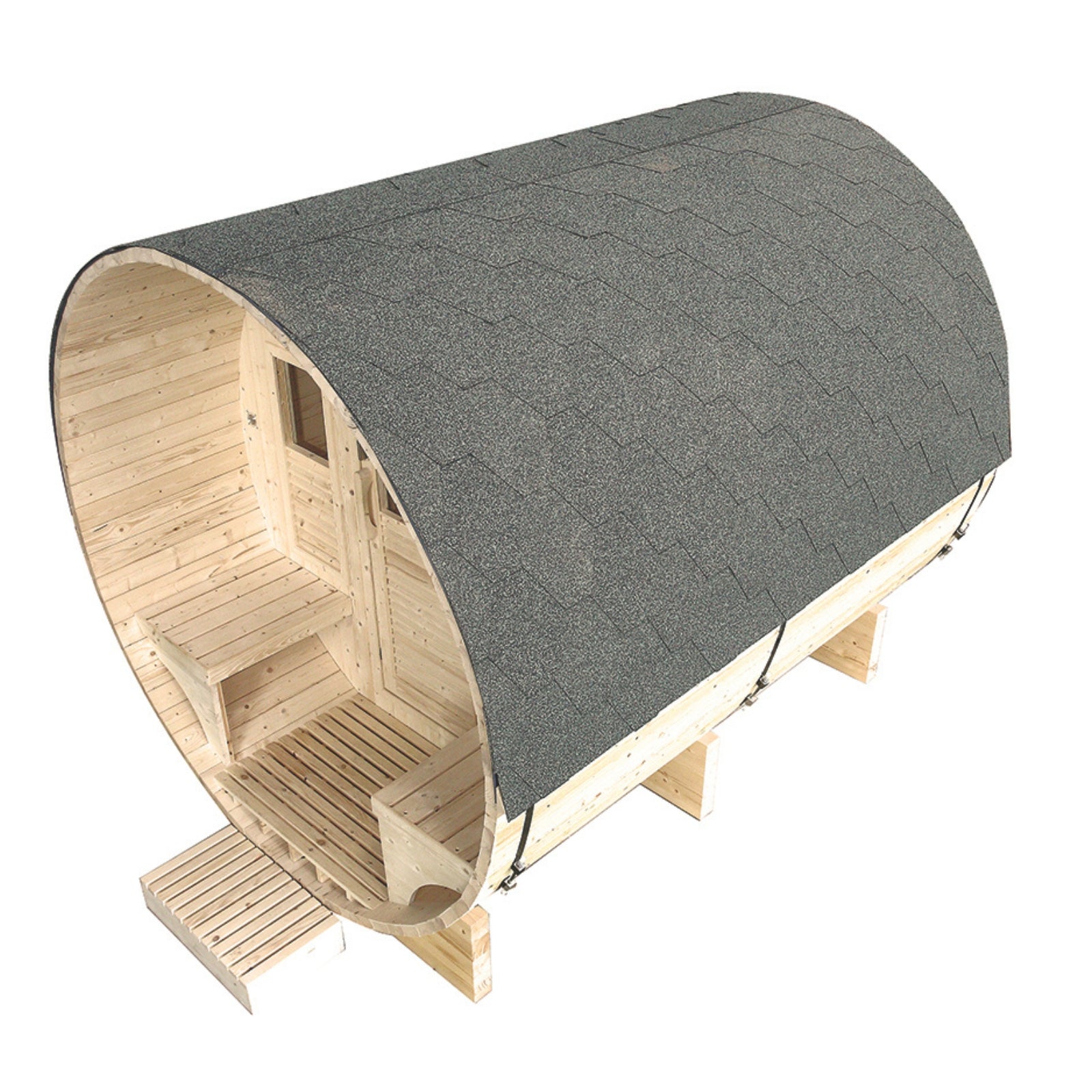 Sauna extérieur pour 6 personnes - Holl's Gaia Luna