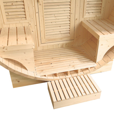 Sauna extérieur pour 6 personnes - Holl's Gaia Luna