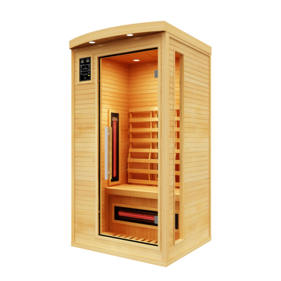 Sauna infrarouge pour 2 personnes - France Sauna Apollon Quartz 2 places