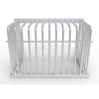 Klein anti-vandalisme aluminium voetbaldoel - Alusport AA120 - 1.2 x 0.8 m