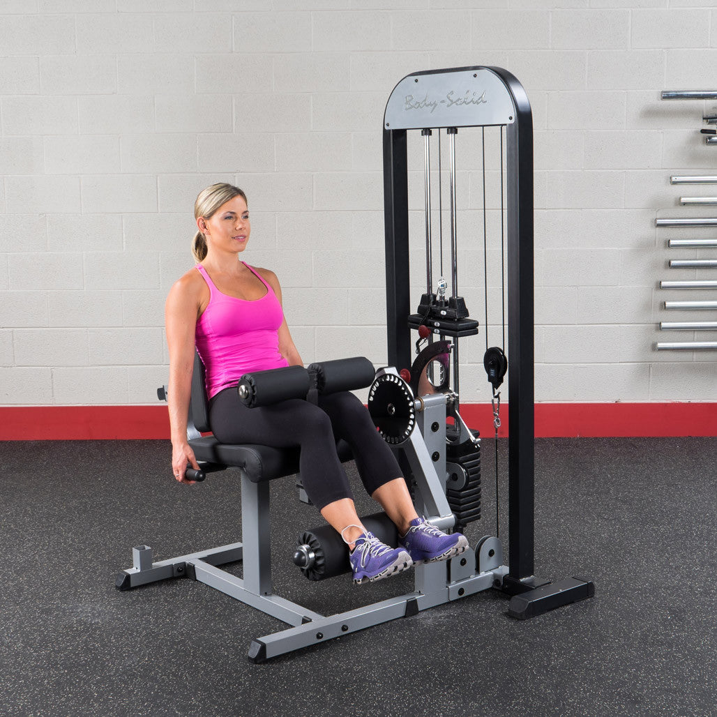 Leg Extension & Leg Curl Machine - Body-Solid Proselect GCEC-STK Selectorized
