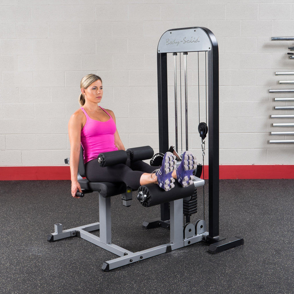 Leg Extension & Leg Curl Machine - Body-Solid Proselect GCEC-STK Selectorized