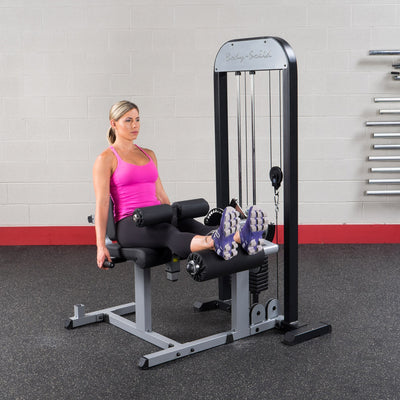 Leg Extension & Leg Curl Machine - Body-Solid Proselect GCEC-STK Selectorized