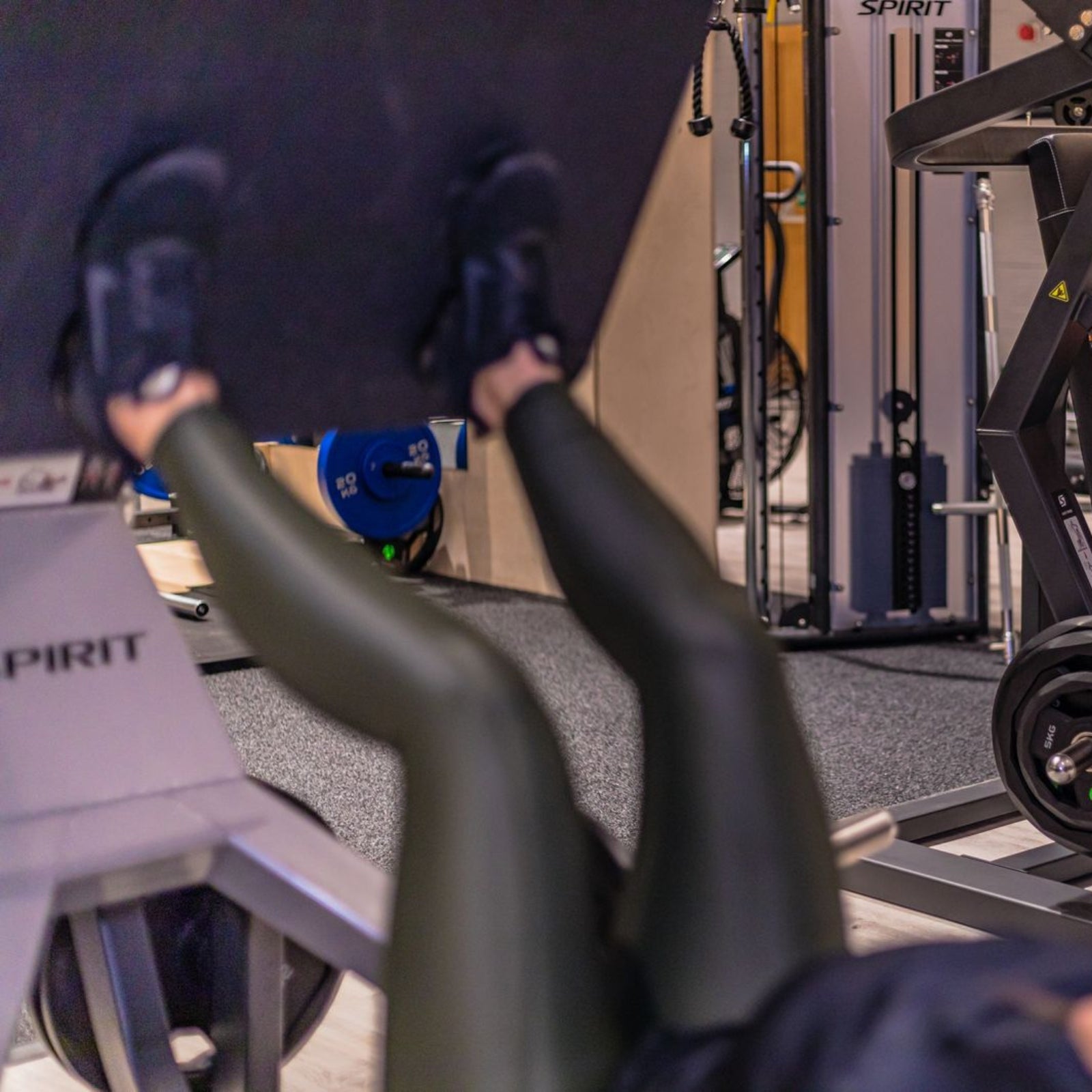 Leg Press Machine - Spirit Fitness SP-4508 Plate Loaded