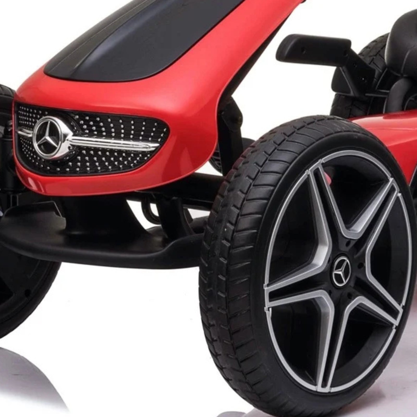 Rode Mercedes-Benz skelter - Voor kinderen 4 - 8 jaar en max. 30 kg