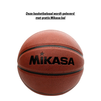 Goalrilla CV54 Professionele Basketbalpaal (Inground) - In hoogte verstelbaar - Gratis Mikasa bal