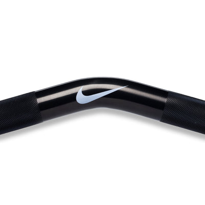 Barre Nike Strength Curl 10 kg - Noir / Swoosh noir