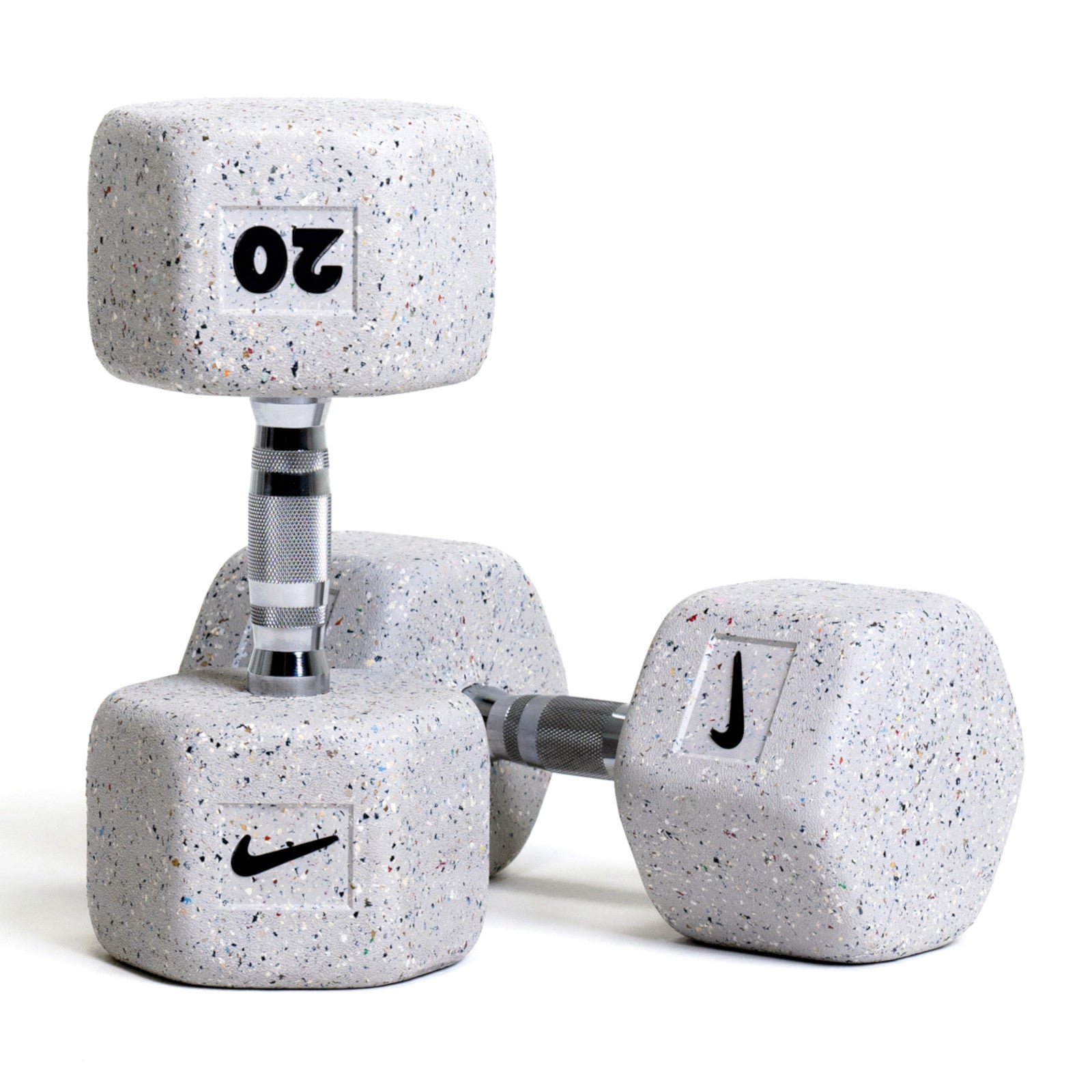Nike Strength Grind Dumbbells - Wolf Grey - Verkocht per paar