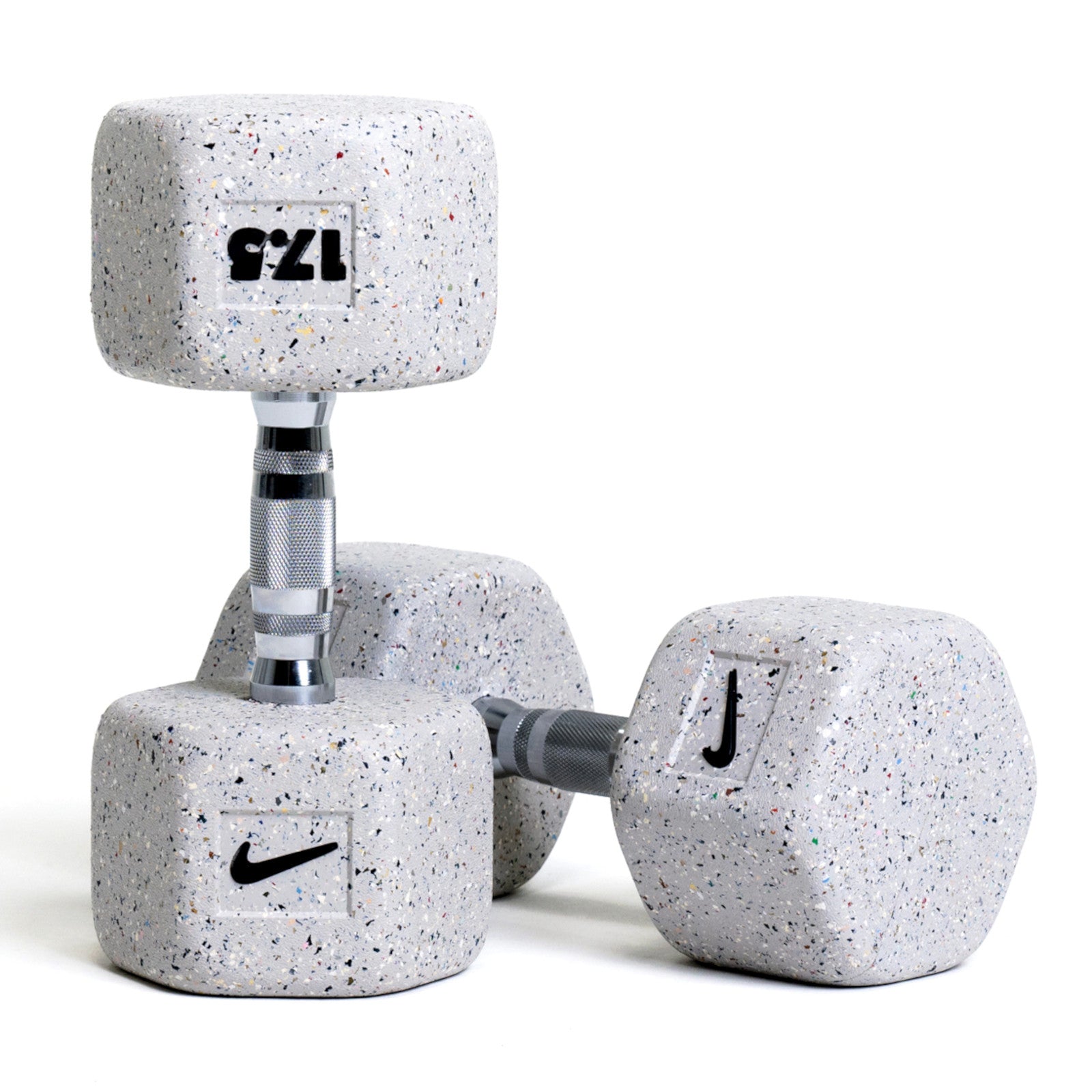 Nike Strength Grind Dumbbells - Wolf Grey - Verkocht per paar