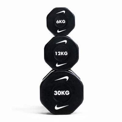 Nike Strength Pro Urethane Dumbbells - Zwart - Verkocht per paar