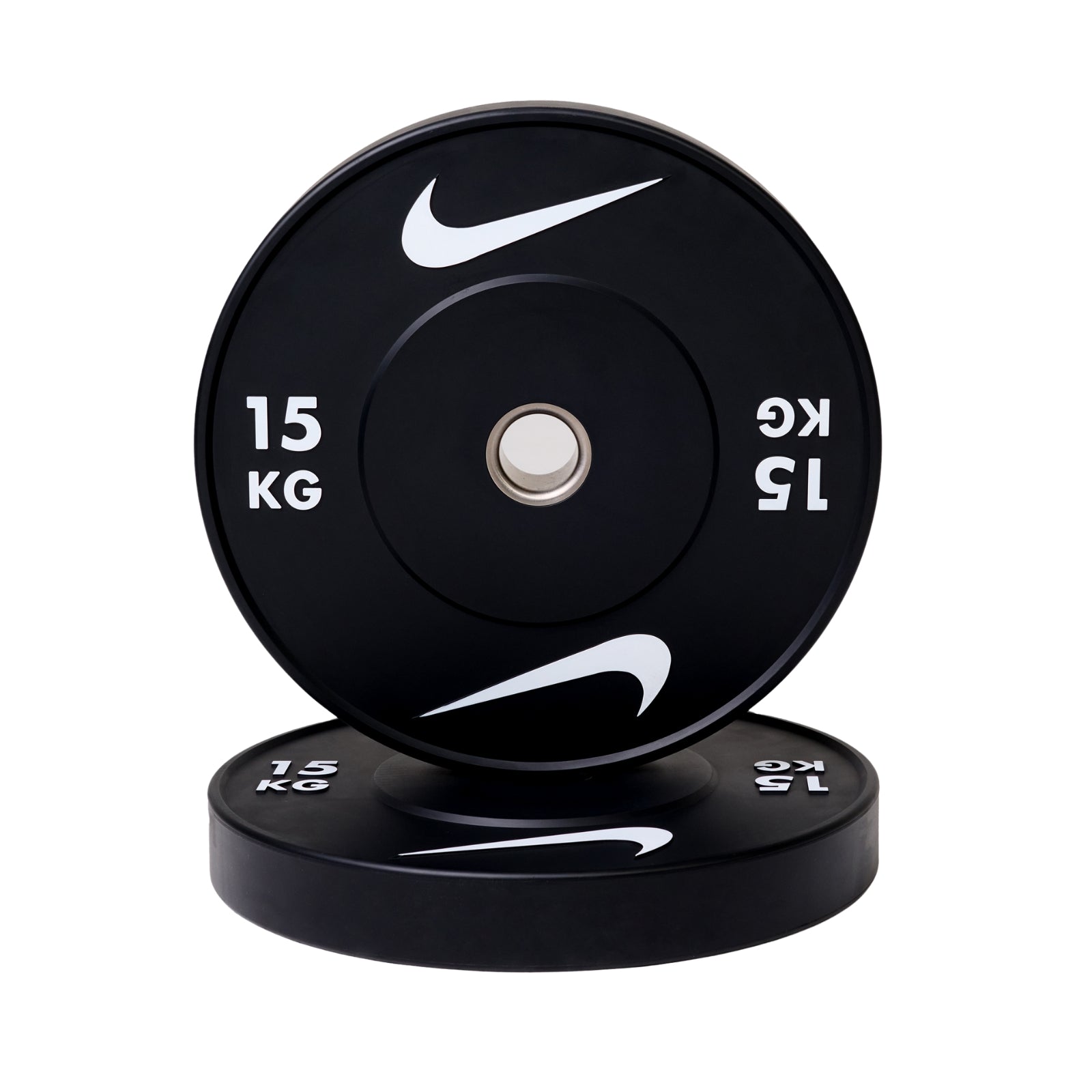 Nike Strength Rubber Bumper Plates Set - Zwart