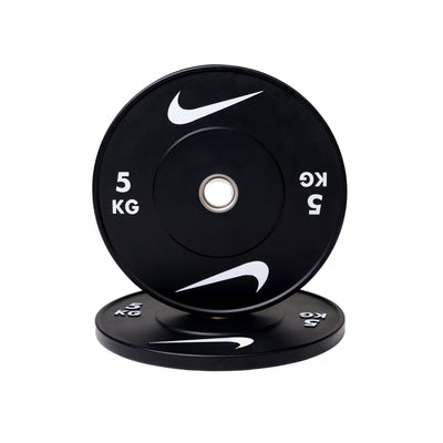 Nike Strength Rubber Bumper Plates Set - Zwart