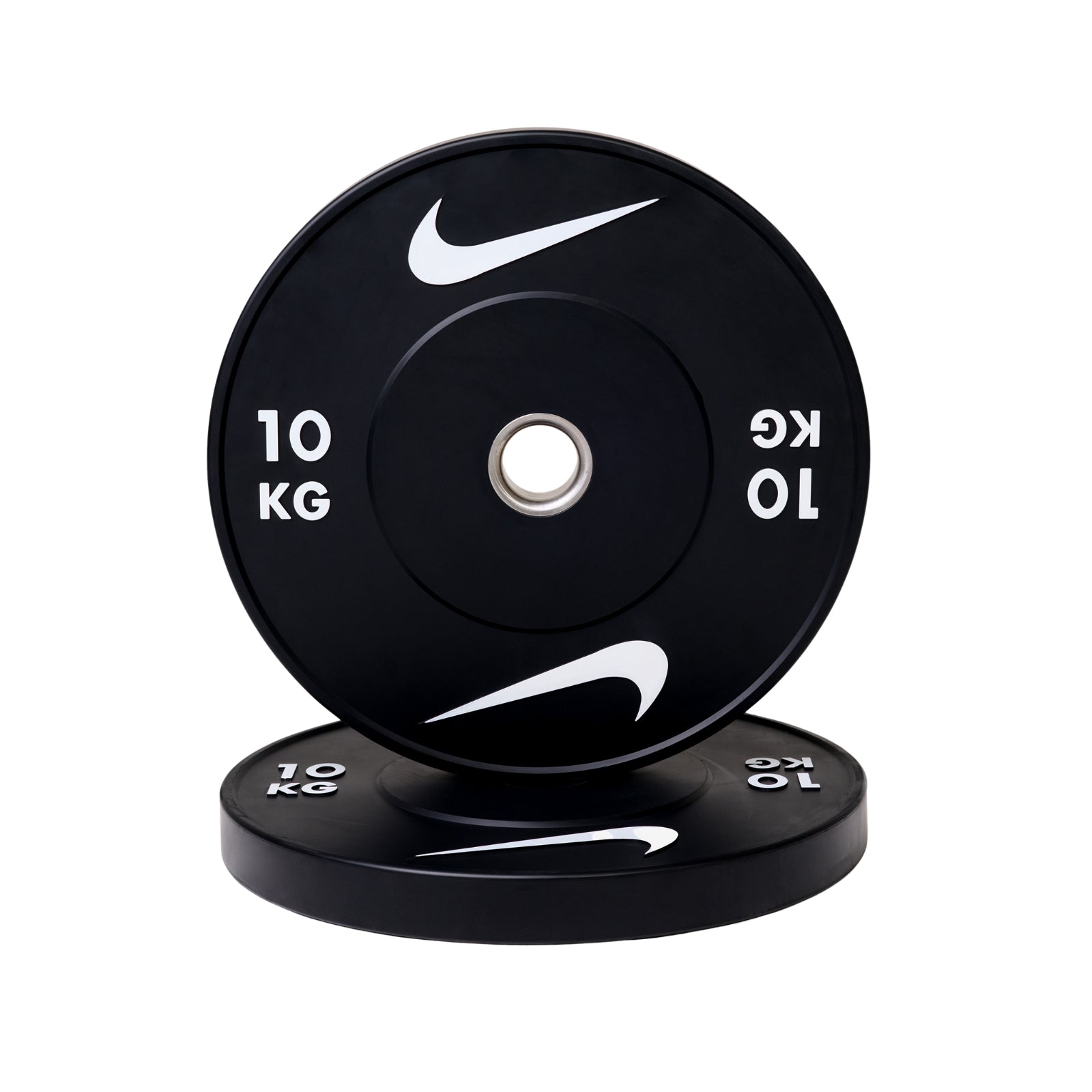Nike Strength Rubber Bumper Plates Set - Zwart