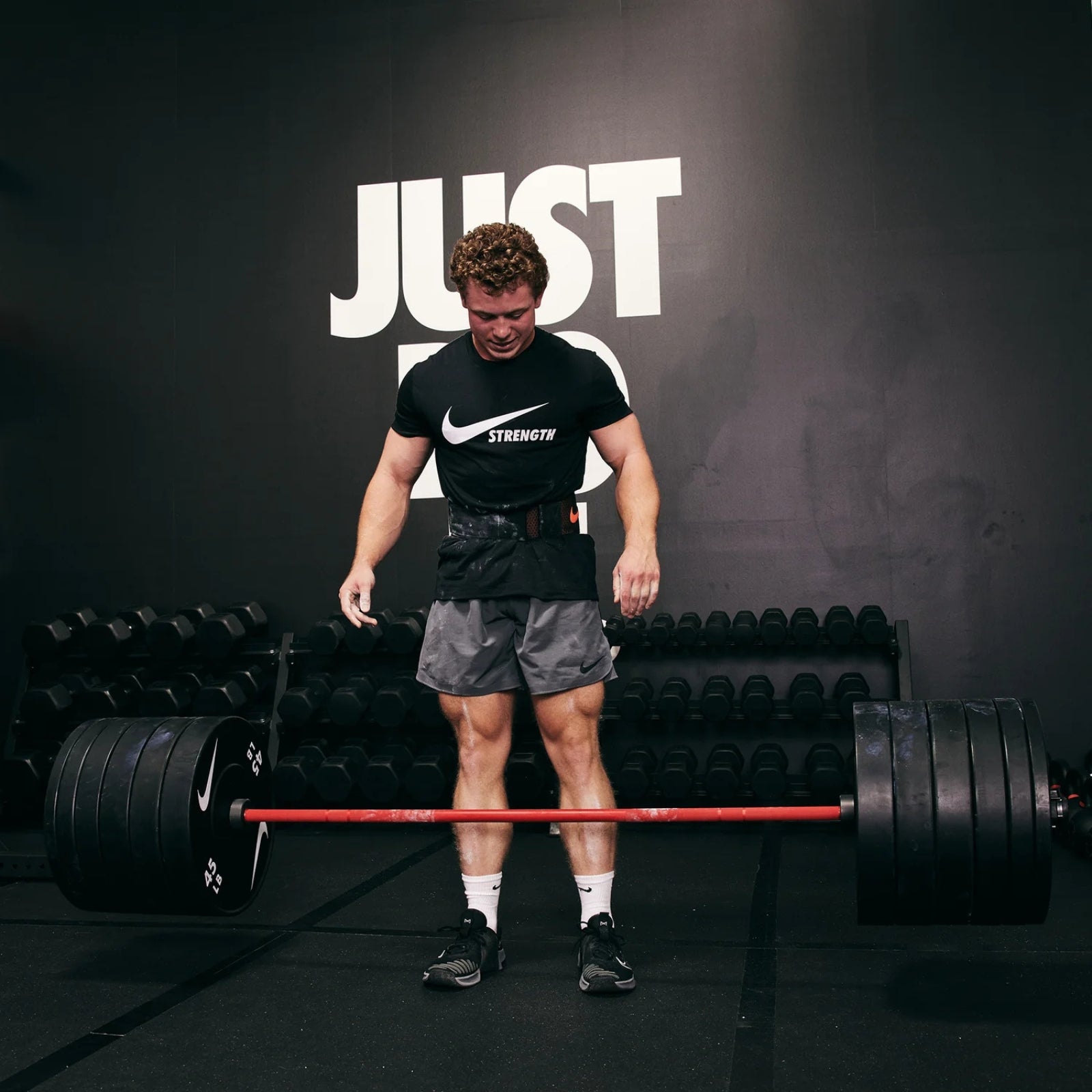 Nike Strength Rubber Bumper Plates Set - Zwart