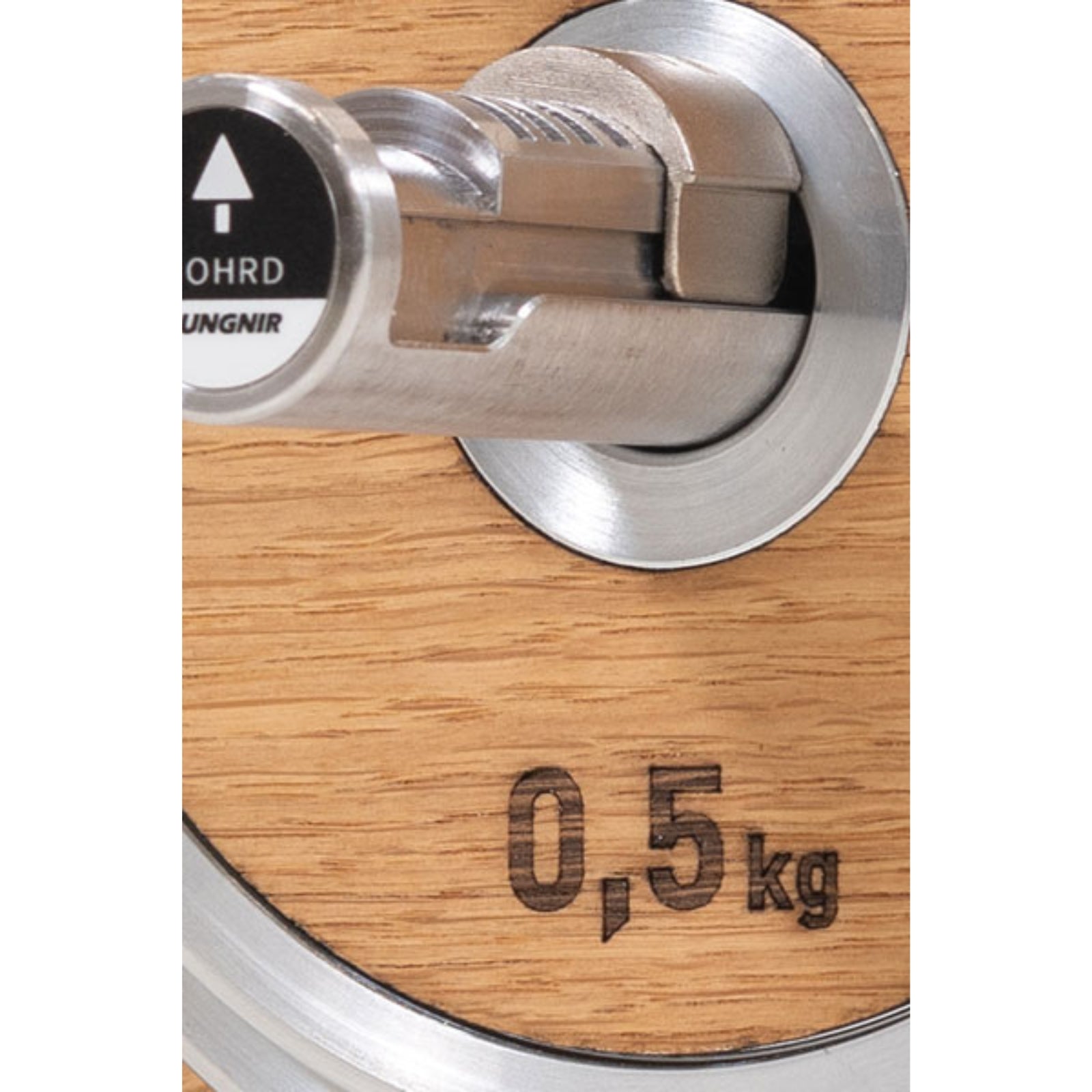 NOHRD Hantelscheiben Set 0,5 KG - 2x Hantelscheiben