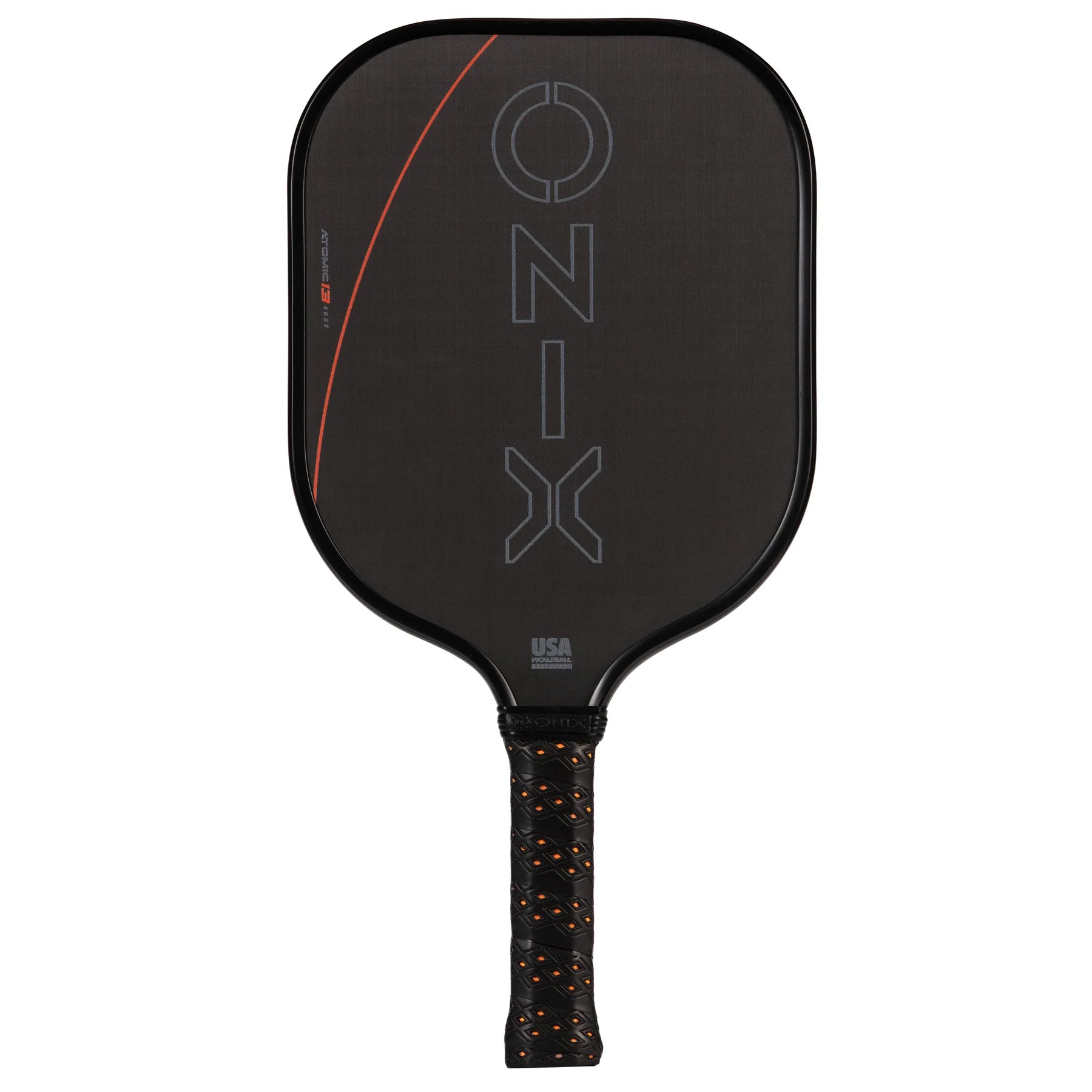 ONIX Evoke Premier Raw Carbon 12 (Power) Orange - Raquette de pickleball - Qualité tournoi