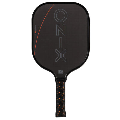 ONIX Evoke Premier Raw Carbon 12 (Power) Orange - Raquette de pickleball - Qualité tournoi