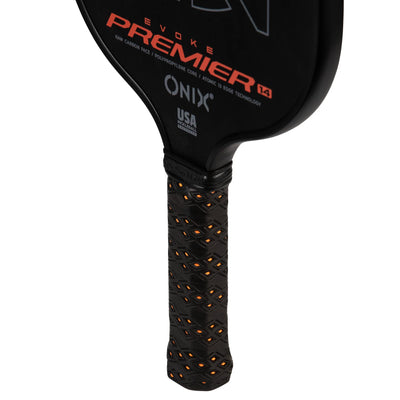 ONIX Evoke Premier Raw Carbon 14 (Control) Orange - Pickleball paddle - Toernooikwaliteit