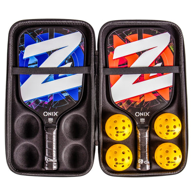 ONIX Z1 Pickleball Set - 2x recreationele Pickleball paddles + ballen