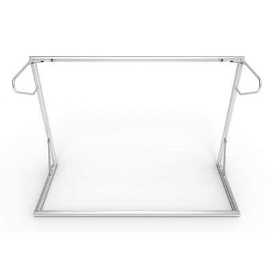 Opklapbaar professioneel aluminium voetbaldoel - Alusport TPI380V - 300 x 200 x 120 cm - incl. net