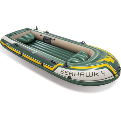 Intex Seahawk Schlauchboot für 4 Personen – 4er-Set – 351 x 145 cm