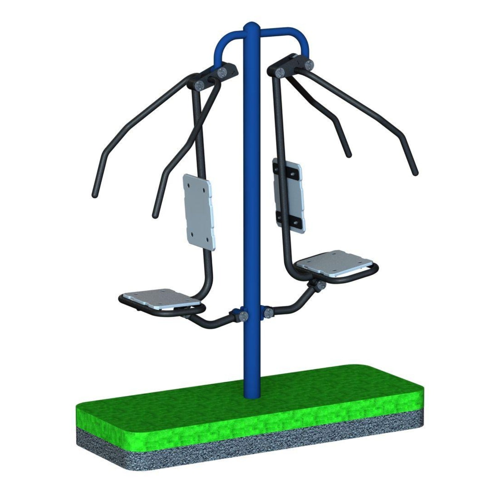 Outdoor fitness machine - Element Fitness Outdoor Push & Pull Chair