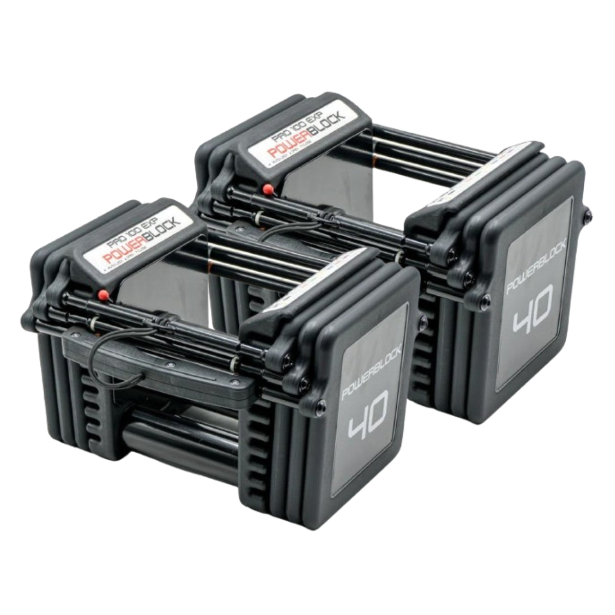 Haltères réglables 2 à 18 KG (lot de 2) - Powerblock Pro 100 EXP PBP100SET1 (phase 1)