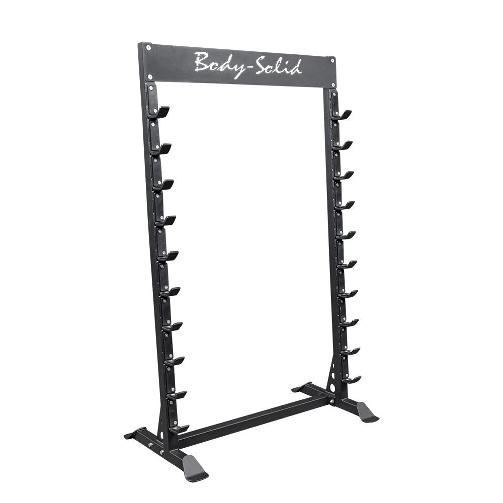 Pro Clubline SBS100 Horizontaal Barbell Rack - Opslagsysteem voor 10 halterstangen